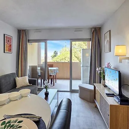 Lx153 Clim Balcon & Piscine - 2mn Des Plages アパート カンヌ